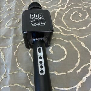 Tzumi Pop Solo Black Karaoke Microphone